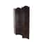 Dark Brown Wood Traditional Room Divider Screen, 71" x 64" x 1"